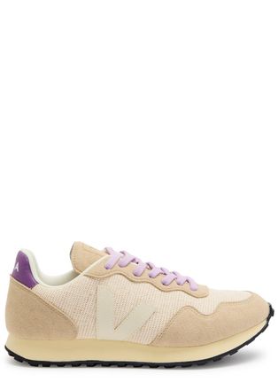 Veja Sdu Panelled Woven Sneakers - Lilac - 37 (IT37 / UK4)