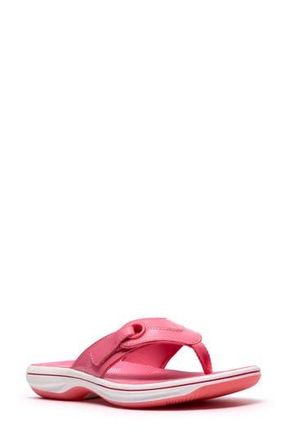 Clarks Breeze Reyna Flip Flop in Pink at Nordstrom Rack, Size 10