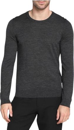 HUGO BOSS Tops > Long Sleeve Tops - Heren - Ronde hals truien - Zwart - 2XL - Truien & Vesten