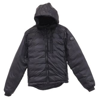 Canada Goose Lodge Hoody Black Label in Black Polyamide