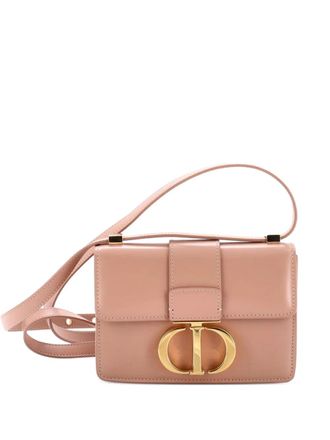 Dior 30 Montaigne Flap Bag Leather Micro shoulder bag - Neutrals