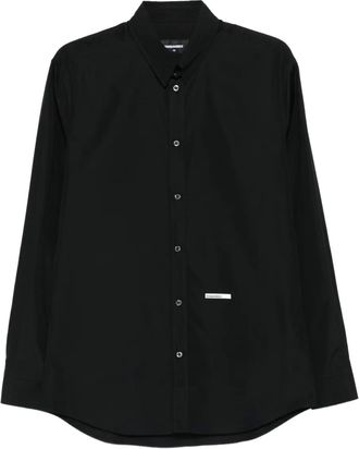 Dsquared2 T-shirt in cotone con logo - Nero