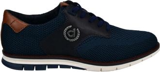 Bugatti Blauwe Heren Sneakers- Stijlvol & Comfortabel - Heren - Sneakers - Blauw - 43 EU - Schoenen