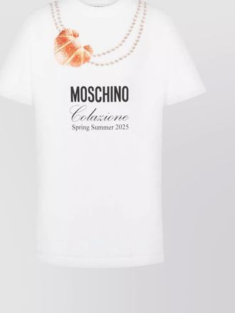 Moschino organic cotton printed t-shirt