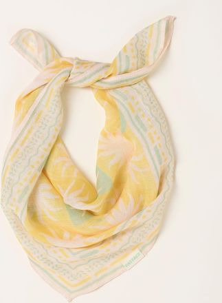 Fat Face FatFace Yellow Sun Square Scarf