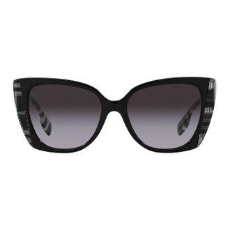 Burberry BE439340518G Cat-Eye Sunglasses - Black