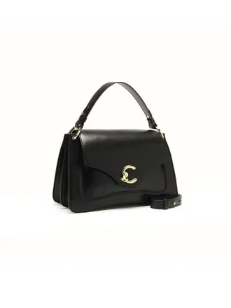 Coccinelle C-Me Top Handle Bag - Black