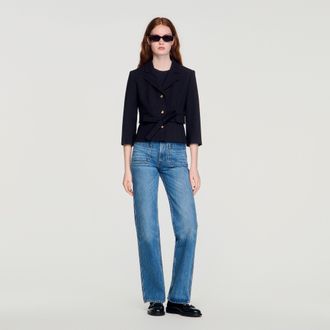 Sandro Short tailored jacket