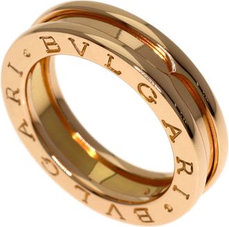 Bulgari Pink Gold (18K) Band Ring (Pre-Owned)