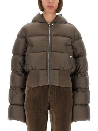 Rick Owens Down Jacket With Hood