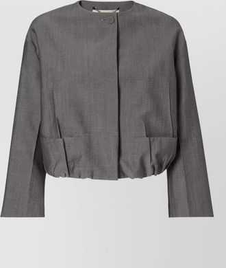 Fendi mohair cropped jacket