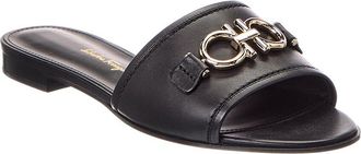 Ferragamo Rhodes Leather Sandal