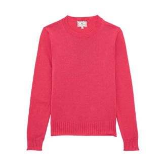 Ines De La Fressange Angelica Jumper - Dames - Ronde hals truien - Roze - XL - Katoen - Truien & Vesten