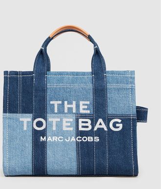 Marc Jacobs Sac The Medium Tote Blue Denim