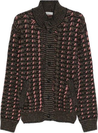 Canali Vest met patroon - Bruin