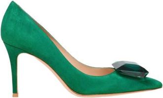 Gianvito Rossi Jaipur Pump 85 in Green at Nordstrom, Size 38