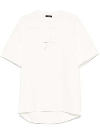 MUGLER Star T-shirt - White