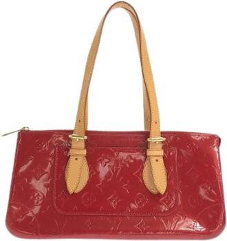 Louis Vuitton Pre-owned Vernis Rosewood Avenue Handbag - Dames - Vintage Handtas - Rood - ONE Size - Vintage
