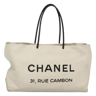 Chanel Pre-owned Cuero bolsos-chanel - Pre-owned - Mujer - Blanco - ONE SIZE