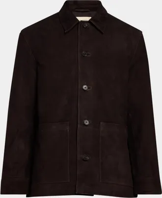 Officine G&eacute;n&eacute;rale Men & apos;s Suede Jacket