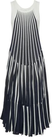 Chlo&eacute; Abito a righe - Blu