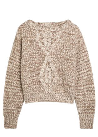 Isabel Marant Dorota Chunky-knit Alpaca-blend Jumper - Ecru - XS (UK6 / XS)