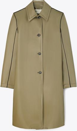 Tory Burch Womens Nylon Jersey Car Coat, size 12