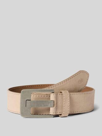 Tom Tailor G&uuml;rtel in Wildlederoptik in Beige, Gr&ouml;&szlig;e 100