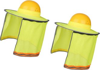 OEM Visera Parasol Para Casco De Construcci&oacute;n, 2 Piezas, Con Color Verde