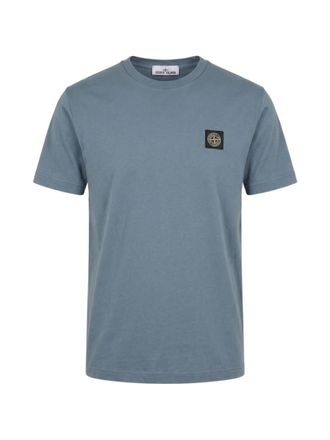 Stone Island Blue Crew Neck T-Shirt