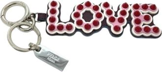 Fendi Pre-owned Leather key-holders - Dames - Vintage Accessoires - Veelkleurig - ONE Size - Leer - Vintage