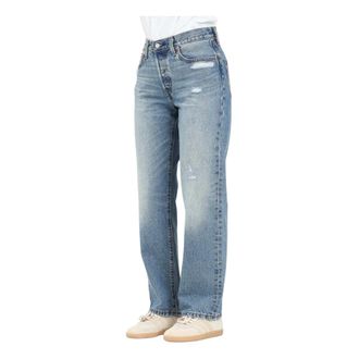Levi's Straight Fit Jeans, female, Blue, W24 L30, Jeans