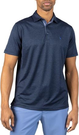 Tailorbyrd M&eacute;lange Mesh Performance Polo in Navy at Nordstrom Rack, Size X-Large