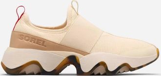 Sorel Womens Kinetic Impact Ii Strap Sneaker In Honey White / Chalk