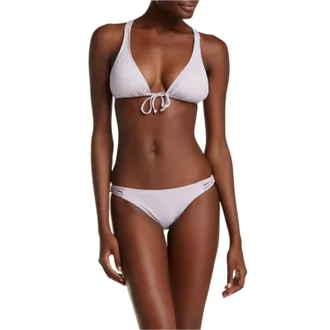 L*Space Solid Sly Bikini Bottom In Amethyst
