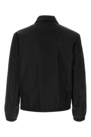 Prada Mens Black Re-Nylon Jacket Nero Giubbini