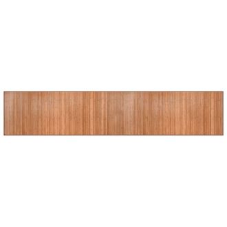 vidaXL Tappeto Rettangolare Natura 80x400 cm in Bamb&ugrave; vidaXL