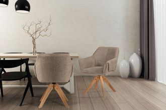 Kayoom Polsterstuhl »Stuhl Dian 225, TOPSELLER! bequem, formschönes Design« () 1 Stk.stabil & robust, hochwertige Verarbeitung, bequem