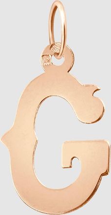 Vanrycke Pendentif Lettrine Or Rose
