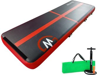 OEM Pista Acrob&aacute;tica Airtrack Master 300 X 100 X 10 Cm - Negro Y Rojo