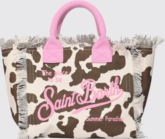 MC2 Saint Barth Borsa Colette in canvas di cotone con logo