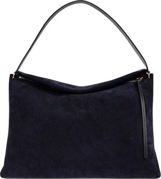 Wandler Dark Blue Penelope Large Shoulder Bag