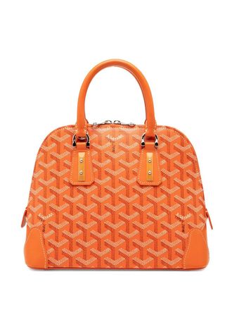Goyard 2024 Goyardine Vendome Mini satchel - Orange