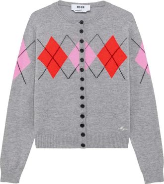Msgm Msgm Maglioni - - Knitwear - Donna - Grigio - L