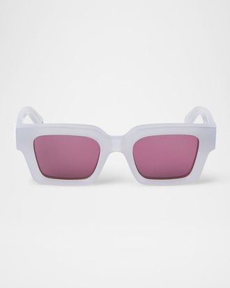 Off-white Men & apos;s Virgil Acetate Square Sunglasses