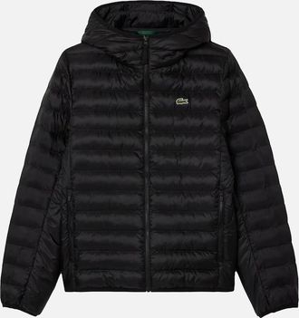 Lacoste Mens Lacoste Quilted Puffer Jacket Black - Size: 42/Regular
