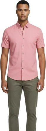 Lords of Harlech Mens Merino Wool Button-up Shirt in Fresh Pink at Nordstrom, Size Xx-Large