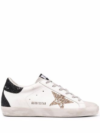 Golden Goose Sneakers con applicazione - Bianco