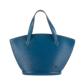 Louis Vuitton Pre-owned Womens St-Jacques PM Shoulder Bag - Blue - One Size
