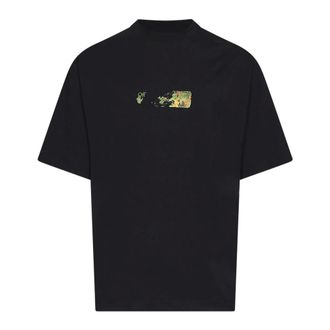 Off-white Spices Arrow Skate T-shirt - male - Off White - T-Shirts - Black - 2XL - Tops